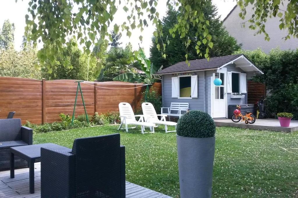 Demeure De Charme Paisible Apartamento Villepinte  Exterior foto
